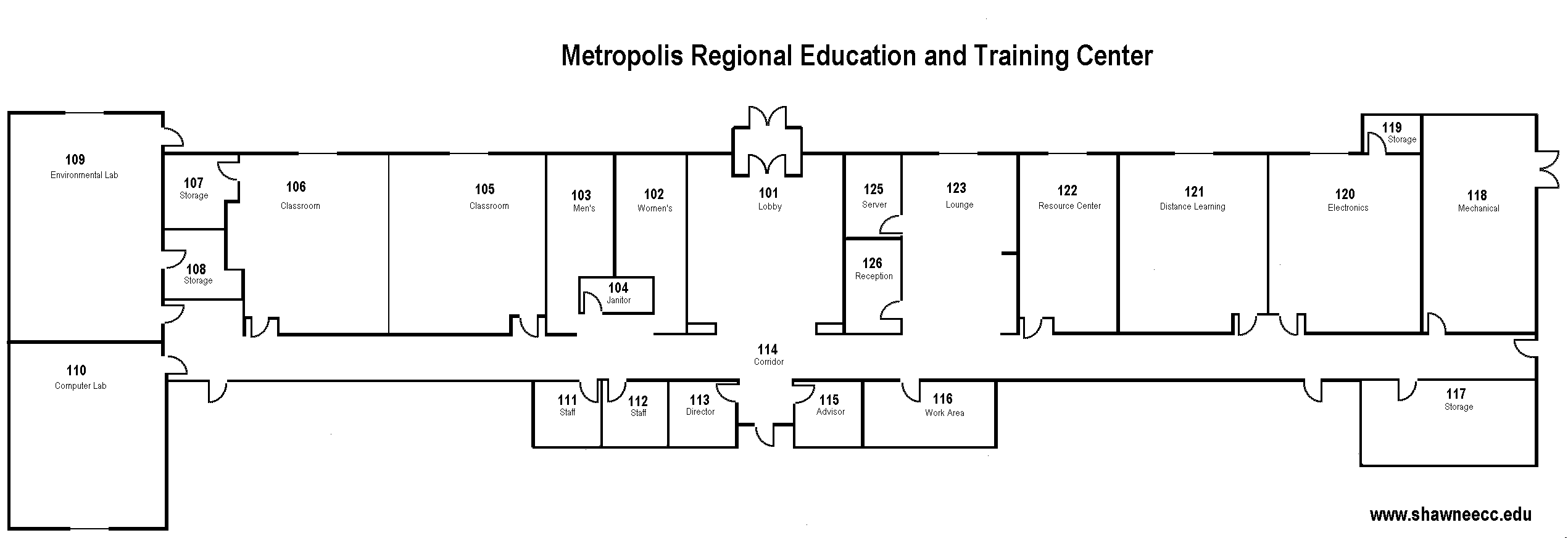 Metro Center Map