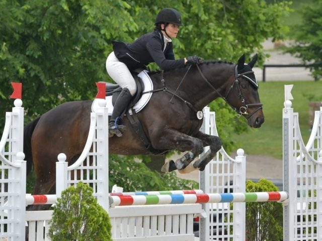 SCC faculty member Roberta Christie competes in equestrian events during summer break.