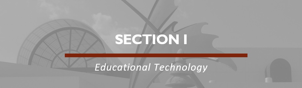 Technology Plan Section I - Educational Technology