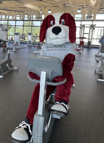 Bernie using the Fitness Center